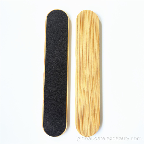 Sandpaper Nail File Natural Bamboo Sandpaper Nail File Manufactory